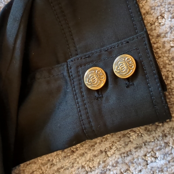 RENUAR COLLECTION Women's Black Cropped Jacket - 8 - Picture 9 of 12